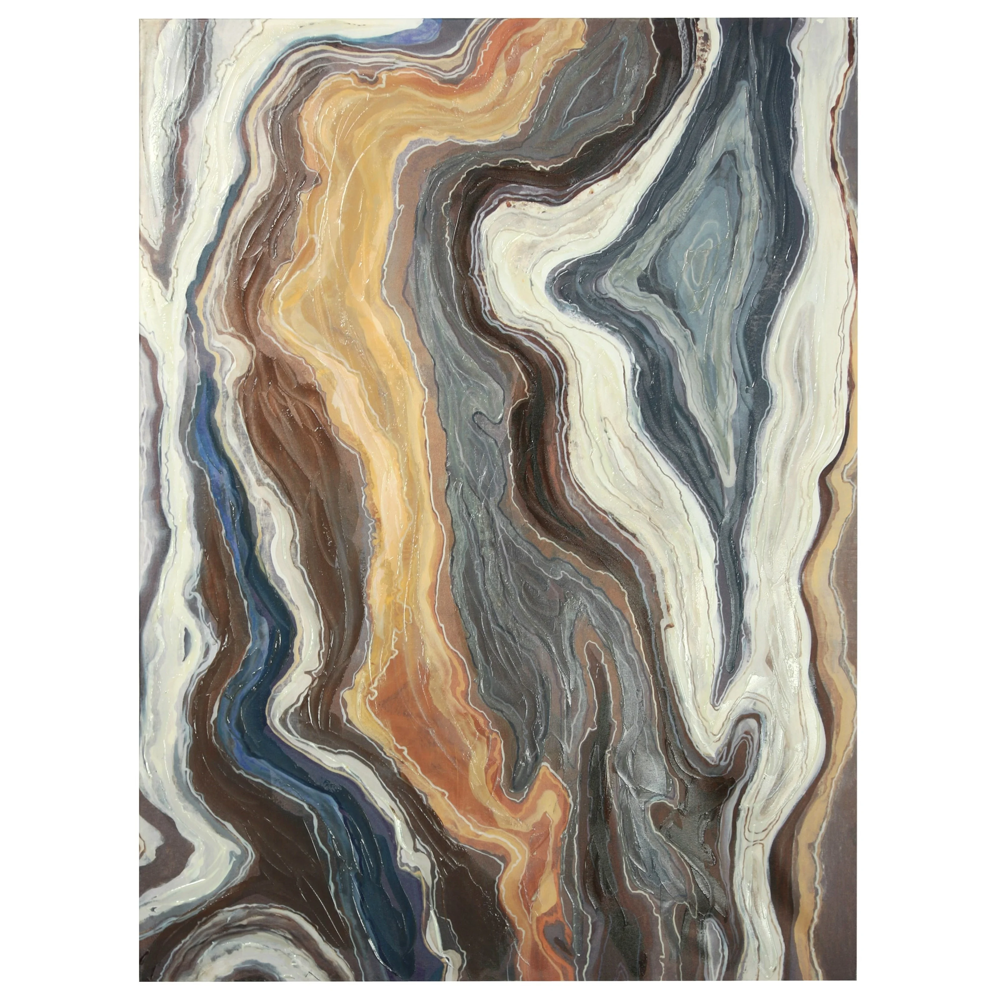 StyleCraft Wall Décor WI32605 Canvas Print of the Sierra Geo Esprit